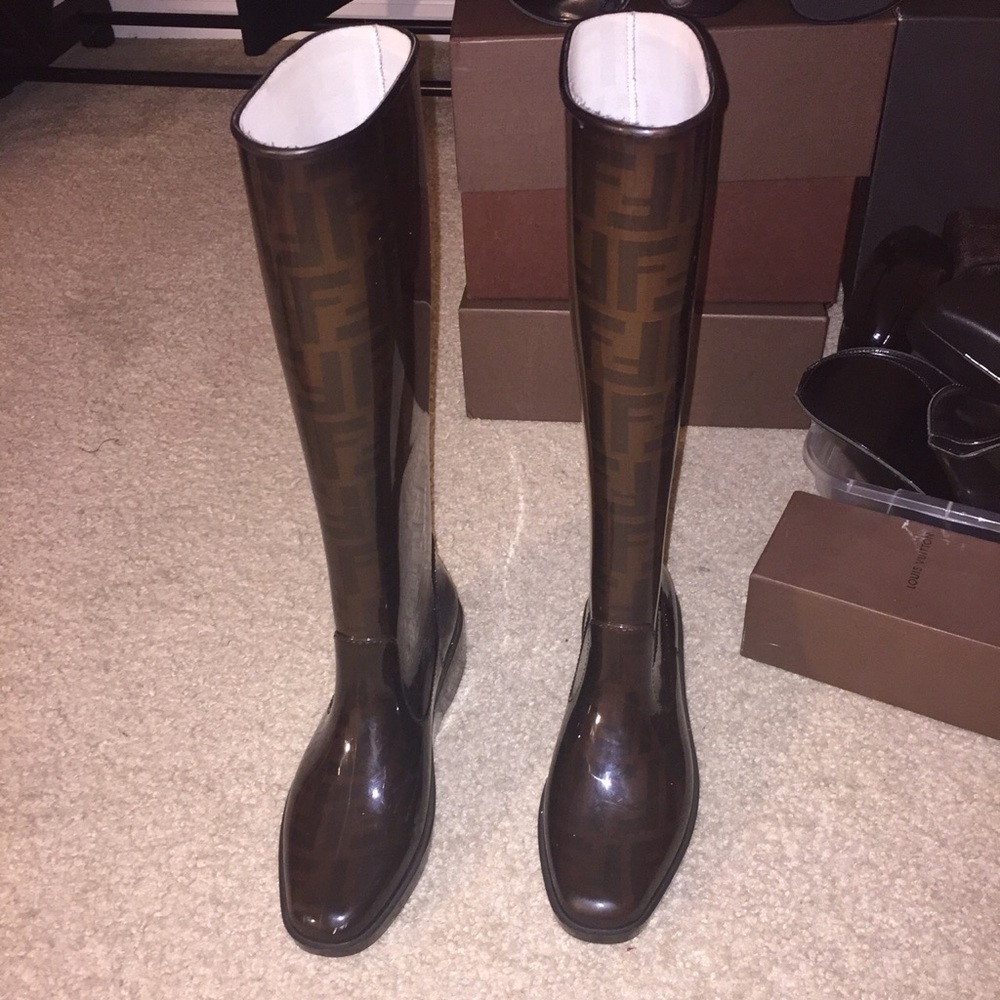 FENDI RAIN BOOTS